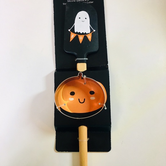 Halloween Cute Ghost Spatula Pumpkin Cookie Cutter - Picture 2 of 4